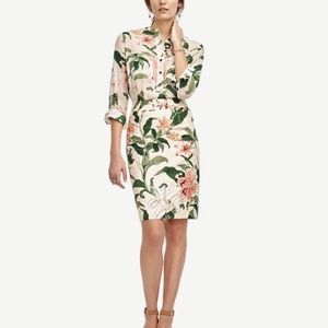 Garden Print Pencil Skirt | Ann Taylor